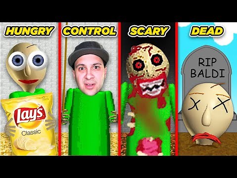 I Downloaded 100 Baldi's Basics Mods!