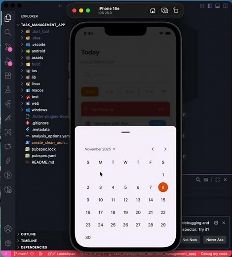 Flutter Project Showcase: Task Management App (Riverpod + Dio + GoRouter)