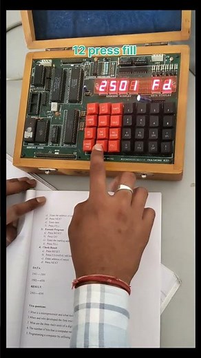 8085 microprocessor kit || how to program in 8085 microprocessor|| complement 8 bit program