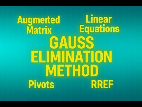 Gauss Elimination Method in Python |Step-by-Step Linear Algebra Tutorial for Data Science AI Part 4