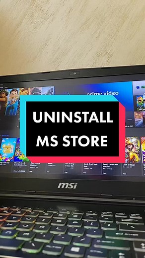 Uninstall Microsoft Store #windows #manage #microsoft #store #remove #tutorial #followformore