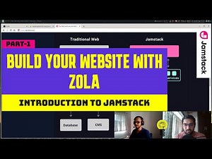 Zola tutorial #1: Build modern website using static site generator | Jamstack