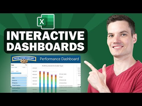 📊 How to Build Excel Interactive Dashboards
