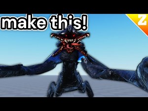 How To Make A SCARY MONSTER NPC + Animations / Rigging in Roblox Studio (FREE KIT!)