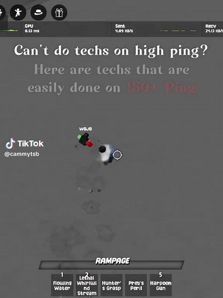 Optimizing Techs in Roblox on High Ping
