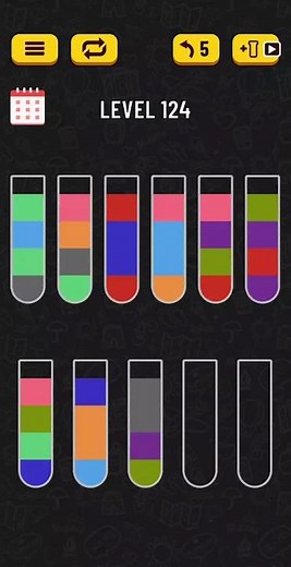 Water Sort Puzzle - Level 124