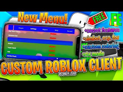 Roblox Fe Script Showcase: Fe Custom Menu