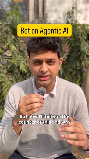 Naman Hingorani | Artificial Intelligence | Why should you and your company bet on Agentic AI In my previous segment I made an argument for how and why we’ll need to prioritize where... | Instagram