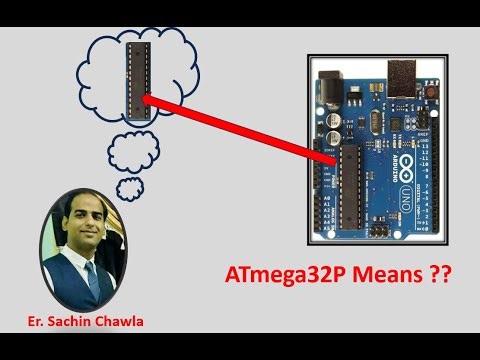 Why is Arduino uno board's microcontroller called as ATmega328P??