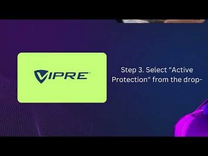 How do I enable active protection in VIPRE | Vipre activation