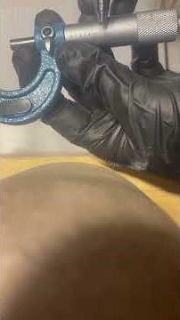 How to read a micrometer. PT.1📏 #imperial #micrometer #measurements #upnorth #1LOVE