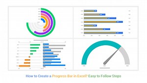 How to Create a Progress Bar in Excel? Easy to Follow Steps