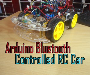 Arduino Bluetooth Controlled RC Car
