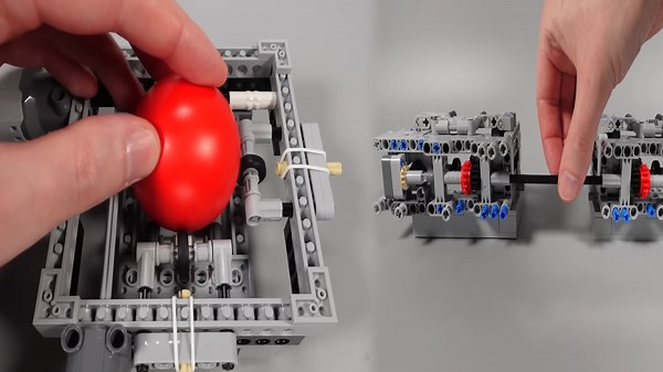 Testing a Remote-Controlled Lego Car with Ball Wheels