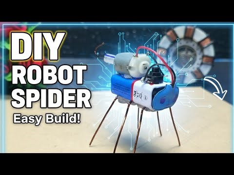How to Build a Robot Spider from Scratch | Easy DIY Project