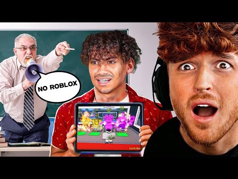 YouTuber Gets EXPELLED For Playing Roblox.. Ft. Foltyn