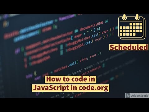 How to code in JavaScript in code.org