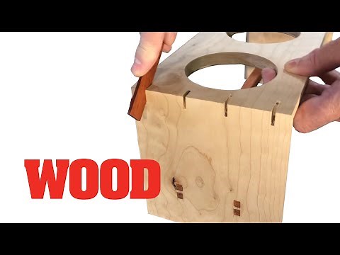 How To Add Splines To Mitered Corners - WOOD magazine