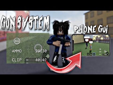 Roblox - Advanced Gun/mobile Gui System