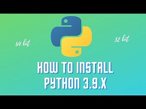 How to download & Install Python 3.9.5 on Windows 10/8