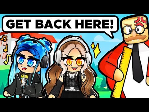 Our Teacher Gave Us SCHOOL DETENTION In Roblox!