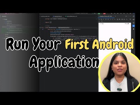 Run Your First Android Application | What is Android Studio? | Download & Install