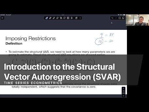 Introduction to the Structural Vector Autoregression (SVAR)