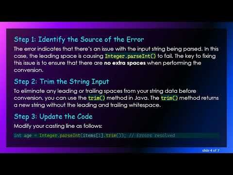 How to Convert String Elements to Integer in Java Without Errors