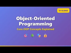 Object-Oriented Programming Explained: OOP Concepts For Beginners