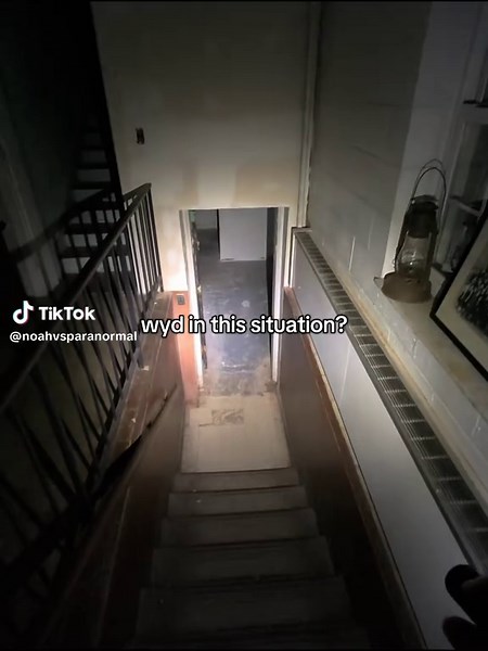 i was exploring an abandoned building alone until i heard this…wyd in this situation? #haunted #paranormal #fnaf
