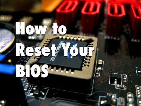 How to Reset Your Bios