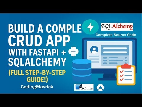 🔴 (E-38) 📦 FastAPI build RESTful User API and SQLAlchemy - Live 2025
