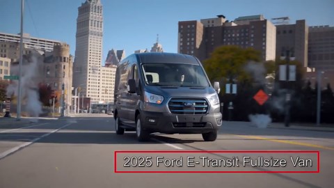 2025 Ford E-Transit Test Drive