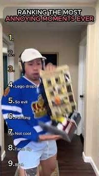RANKING THE MOST ANNOYING MOMENTS EVER RECORDED
