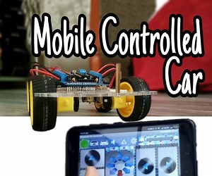 Mobile Controlled Bluetooth Car || Easy || Simple || Hc-05 || Motor Shield