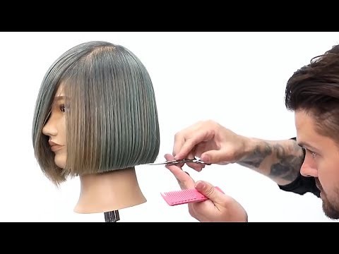 One Length Bob Haircut Tutorial