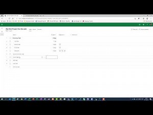Creating a new Project using Microsoft Project for the web