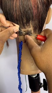 Faux Loc/ Soft Loc Install and Removal Here is another method that shows how to install and remove faux locs. This is the folding method. After braiding or twisting the clients hair/ your hair, you will then use a crochet hook to fold the hair. This will allow you to have shorter wrapping time. I personally only use this method when the client has fine hair. If the clients hair is too thick, when you fold the hair it will cause the top portion on the loc to be bigger than the actual faux loc its