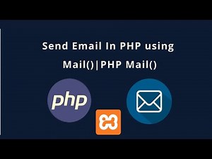 How To Send Email Using PHP with PHP Mail() Function | Mail in PHP from Localhost using XAMPP Server