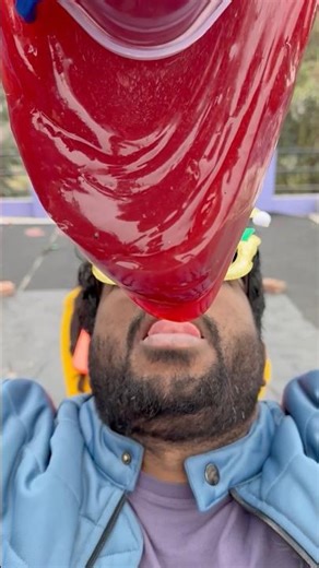 Red colour jelly poring challenge all family members game challenge part one wow amazing 800#shorts