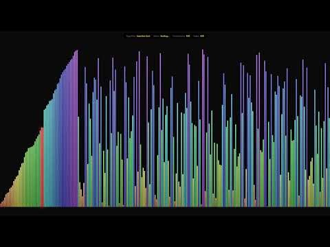 13 Sorting Algorithms Visualized | Extended Version