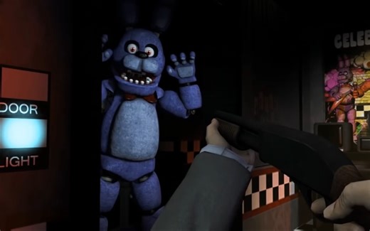 10个FNAF动画合集：FNaF挑战不要笑的搞笑动画