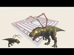 “Epic Dino Fall:Slow-Mo Finish&Explosive Ending!” #ARBSGame #ARBSDino #DinoFight #DinoFall #arbs