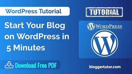 [Download] WordPress Tutorial Step-by-Step PDF Free For Beginners