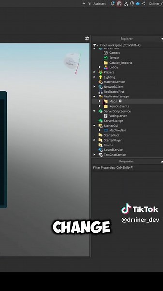 Create a Map Voting System in Roblox Studio