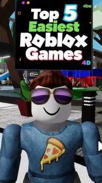 Top 5 Easiest ROBLOX Games for Beginners! #roblox