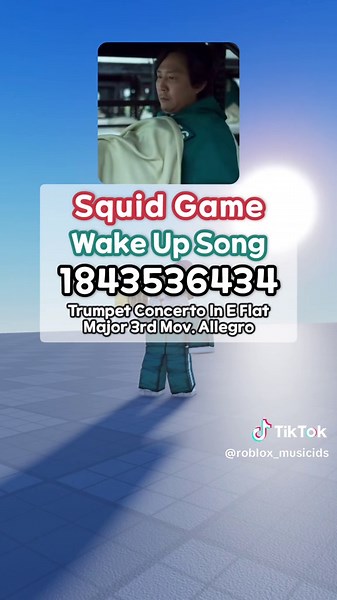 오징어 게임 기상 음악 노래코드