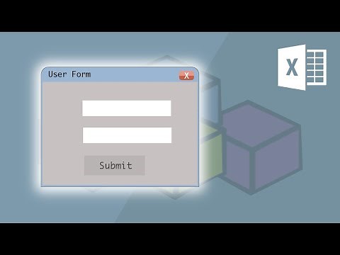 Create Your FIRST Userform for Data Entry (Excel VBA)
