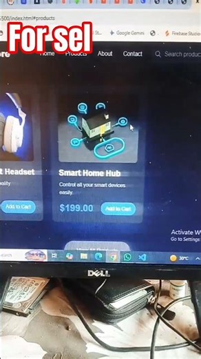 Dark E-Commerce Website Demo | Full Shopping Website Design | HTML CSS JavaScript | #onlinebusiness