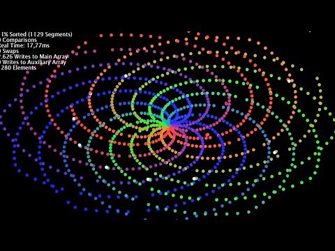20 Sorting Algorithms Visualized